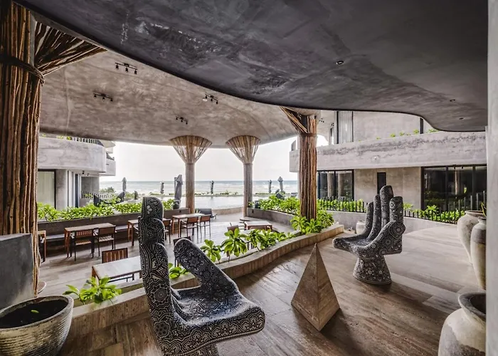 Appartement Beachfront 3br Penthouse W Private Pool Hot Tub & Gym Tulum