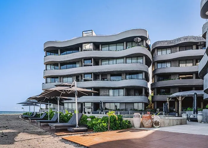 Appartement Beachfront 3br Penthouse W Private Pool Hot Tub & Gym