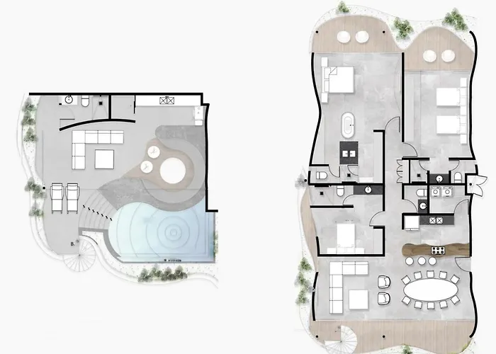 Beachfront 3br Penthouse W Private Pool Hot Tub & Gym Appartement Tulum